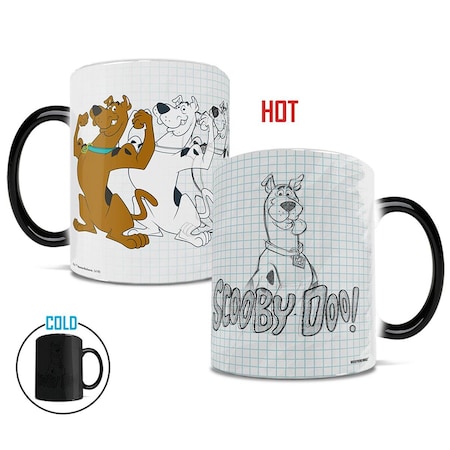Scooby Doo Sketchy Scooby Morphing Heat-Sensitive Mug